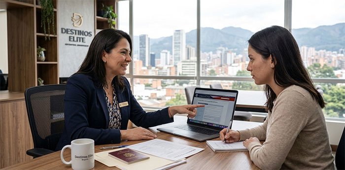 Asesoría Visa Americana en Colombia